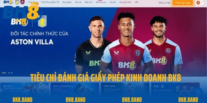 Giấy Phép Kinh Doanh BK8 2 Tiêu chí đánh giá giấy phép kinh doanh BK8